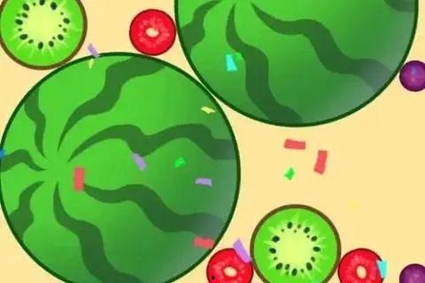 吃瓜合成大西瓜视频,吃瓜达人挑战大西瓜，趣味视频笑翻网友