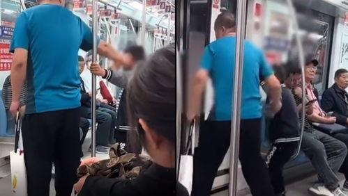 南昌地铁男子吃瓜事件视频,引发热议的公共场合行为争议