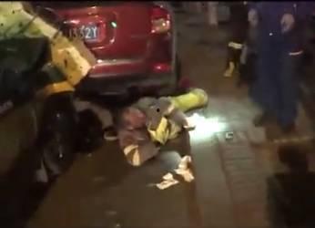 大爷车祸吃瓜视频大全,围观者的视角与反思